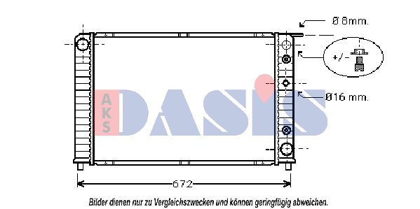 AKS DASIS Radiators, Motora dzesēšanas sistēma 220320N